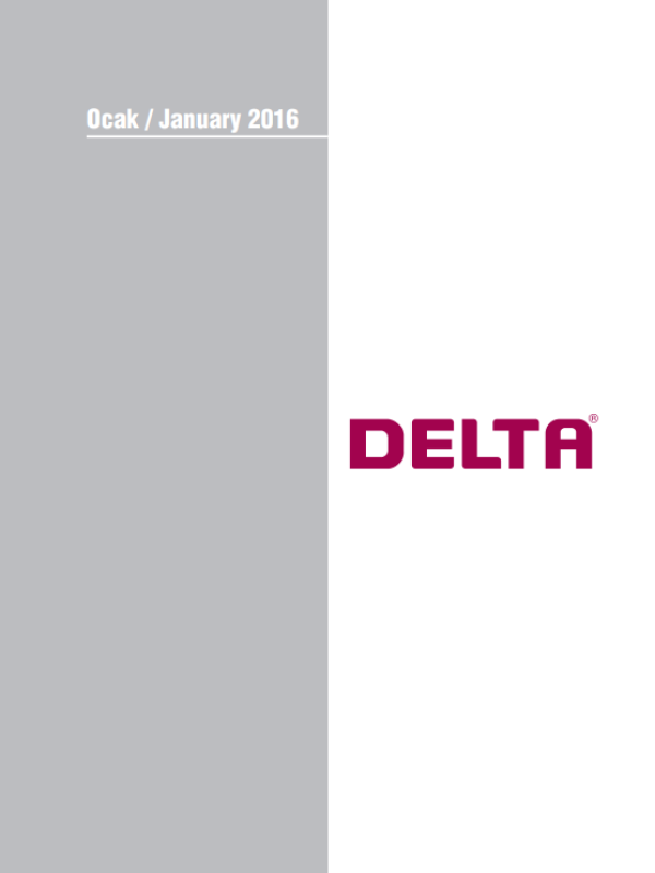 DELTA ÜRÜN KATALOĞU